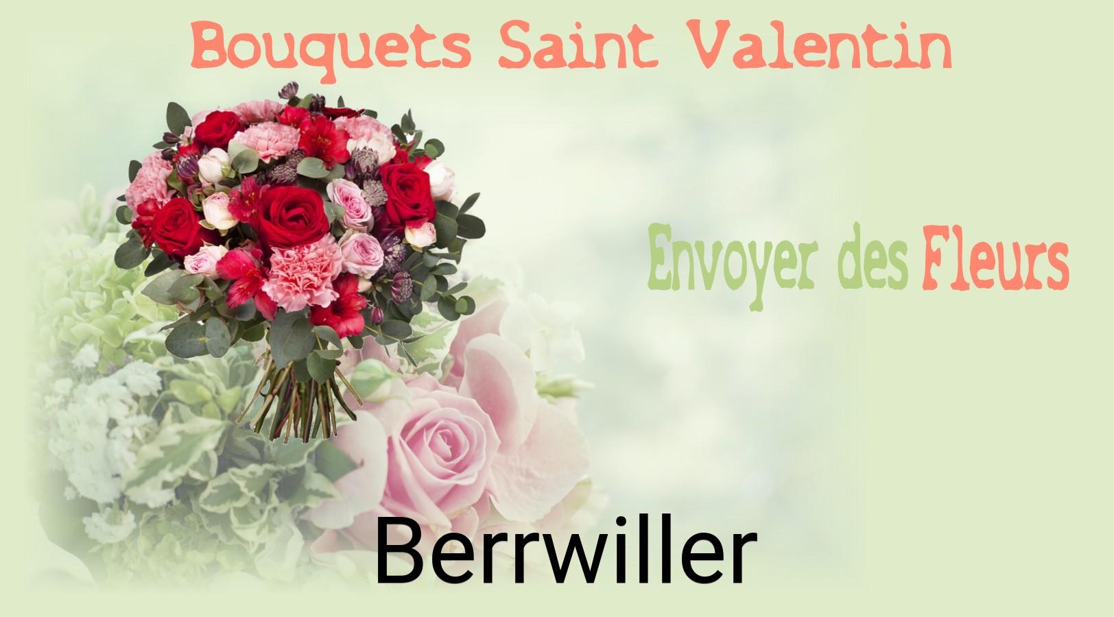 Roses de Saint-Valentin livrées à Berrwiller